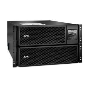 ИБП APC Smart-UPS SRT RM, 8000VA/8000W, On-Line, Extended-run, Rack 6U (Tower convertible), Pre-Inst. Web/SNMP, with PC Business, Black, 1 year warranty
