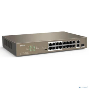 IP-COM F1118P-16-150W Коммутатор PoE неуправляемый 18-Ports 10/100 Mbps Base-TX + 1-Port 1000 Base-X SFP / 16-Ports PoE (PoE бюджет 130W)