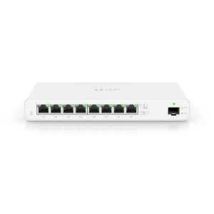 Коммутатор UISP Switch UISP-S PoE-коммутатор, 8х 1G RJ45, 1х SFP, раздача 110 Вт