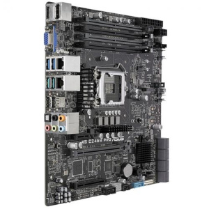 Материнская плата ASUS WS C246M PRO LGA1151 mATX 4xDDR4 PCIEx16 PCIEx8 PCIEx1 M.2 DP HDMI VGA 2xGLAN {5)
