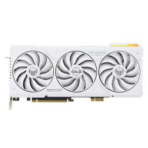 Видеокарта Asus PCI-E 4.0 TUF-RTX4070TIS-O16G-BTF-WHITE NVIDIA GeForce RTX 4070TI Super 16Gb 192bit GDDR6X 2640/21000 HDMIx2 DPx3 HDCP Ret