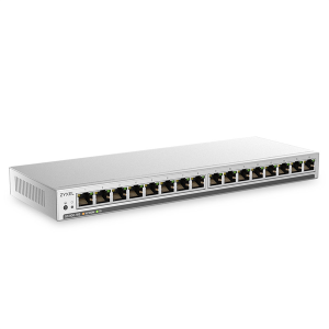 Коммутатор Web Smart L2 коммутатор Zyxel GS1100-16E, 16xRJ-45: 1G, настольный, бесшумный