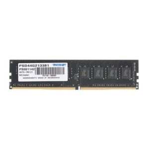 Patriot DDR4 DIMM 4GB PSD44G213381 PC4-17000, 2133MHz