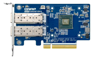 Сетевая карта QNAP Expansion Card QXG-25G2SF-E810 PCIe Gen4 x8, 2x25GbE(SFP28)