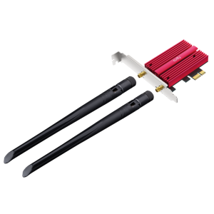 Адаптер беспроводной связи (Wi-Fi) CUDY BE9300 7 PCI Express Adapter 7 Bluetooth 5.4 PCI Express Adapter with Heatsink, Intel BE200 module, Tri-band