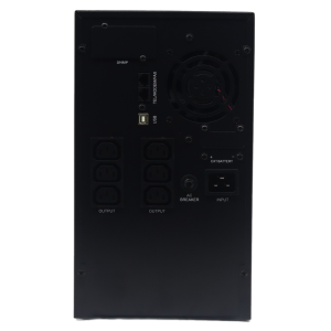 Источник бесперебойного питания ИБП Raskat HIL-3000VA+ 3000VA, 2400Вт, 6xIEC320, LCD, USB type-B, 2xRJ-45, 1xRS232, чистая синусоида