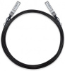 Кабель TP-Link SM5220-3M 10Гбит/с stranded 3м черный SFP+-SFP+