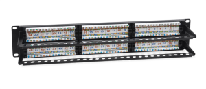 Кабель Cabeus PL-48-Cat.6-Dual IDC Патч-панель 19" (2U), 48 портов RJ-45, категория 6, Dual IDC, с задним кабельным организатором Кабель Cabeus PL-48-Cat.6-Dual IDC Патч-панель 19" (2U), 48 портов RJ-45, категория 6, Dual IDC, с задним кабельным организатором