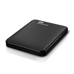 Жесткий диск WD Portable HDD 1Tb Elements Portable WDBUZG0010BBK-EESN {USB3.0, 2.5", black}