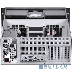 Procase GE401L-B-0 черный {4U, глубина 650мм, MB 12"x13", без Б/П}