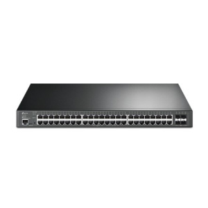 Коммутатор TP-Link SMB TP-Link SG3452XP Управляемый JetStream уровня 2+ c 48 гигабитными портами PoE+ и 4 портами SFP+