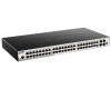 Коммутатор D-Link PROJ Настраиваемый L2+ стекируемый коммутатор, 48x1000Base-T, 4x10GBase-X SFP+, CLI, консольный порт RJ-45