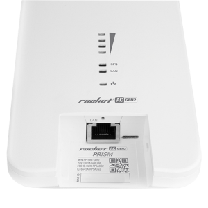 Точка доступа Wi-Fi Ubiquiti Rocket 5AC PRISM Gen2 |RP-5AC-Gen2| Ubiquiti точка доступа 5 ГГц, PtMP/PtP, airMAX ac, 2x RP-SMA, |RP-5AC-Gen2| фильтры a