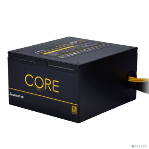 Chieftec Core BBS-500S (ATX 2.3, 500W, 80 PLUS GOLD, Active PFC, 120mm fan) Retai