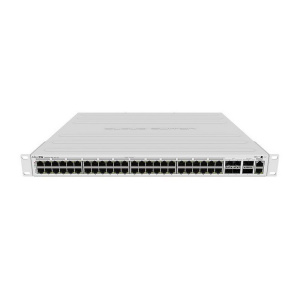 Коммутатор MIKROTIK CRS354-48P-4S+2Q+RM Cloud Router Switch 354-48P-4S+2Q+RM with 48 x Gigabit RJ45 LAN (all PoE-out), 4 x 10G SFP+ cages, 2 x 40G QSF