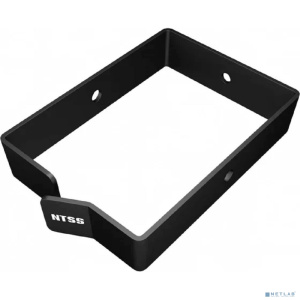 NTSS Кольцо для организации кабеля в шкафах NTSS 90х60мм, металл, черный RAL 9005 NTSS-ORGR-90x60-BL