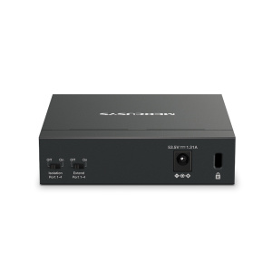 Коммутатор MERCUSYS Коммутатор/ 5-Port Gigabit Desktop Switch with 4-Port PoE+ PORT: 4? Gigabit PoE+ Ports, 1? Gigabit Non-PoE Port SPEC: Compatible with 802.3af/at