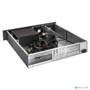 Exegate EX292561RUS Серверный корпус ExeGate Pro 2U450-03 <RM 19", высота 2U, глубина 450, БП 800ADS, USB>