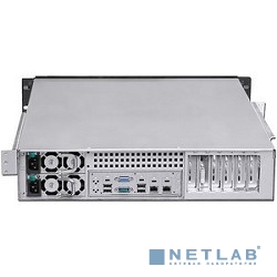 Procase GE201L-B-0 черный {2U, глубина 650мм,контроллер вентиляторов и температуры, MB 12"x13", без Б/П }