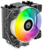 Кулер для процессора 180W S1851/1700/1200/115x/AM5/AM4 4pin PWM+ 3pin ARGB 12cm fan black SE-214-XT DF ID-COOLING