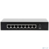DAHUA DH-PFS3008-8GT 8-портовый гигабитный неуправляемый коммутатор, 8xRJ45 1Gb, коммутация 16 Гбит/с, MAC-таблица 2К, металл