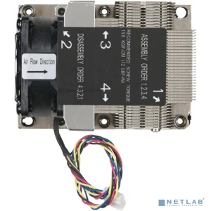 362PFC 2U+ Heat Sink Active Purley Platform CPU LGA 3647-0 2U and above Series Servers (analog SNK-P0068APS4)