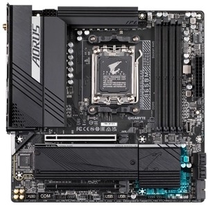 Gigabyte B650M AORUS ELITE AX {Socket AM5, AMD B650, 4xDDR5-5200, HDMI+DP, 2xPCI-Ex16, 4xSATA3(RAID 0/1/10), 2xM.2, 8 Ch Audio, 2.5GLan, WiFi, (4+4)xU