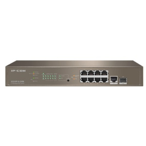 IP-COM G5310P-8-150W L3 Коммутатор PoE управляемый 8-Ports 10/100/1000 Base-T + 1-Port 1000 Base-X SFP / 8-Ports PoE (PoE бюджет 130W)