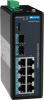 Управляемый промышленный Full Gigabit Ethernet коммутатор 2 уровня с поддержкой TSN, 8 x 1G RJ45, 2 x 1G SFP, питание 2 x 9~60VDC, монтаж на DIN-рейку
