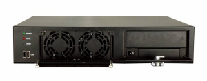 Промышленный компьютер FRONT Rack 521.301 на базе процессора Intel Core i5-6500TE (2.30 ГГц), 4 Гб DDR4, 1 x 500 Гб HDD, DVD-RW, DVI-I/VGA, 2x GbE