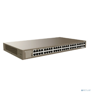 TENDA TEG1050F Коммутатор в стойку 48-Ports 10/100/1000 Base-T + 2-Ports 1000 Base-X SFP