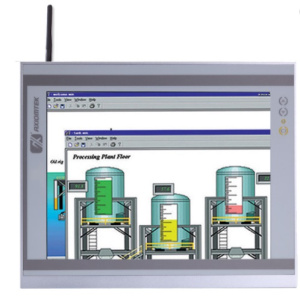 Промышленный панельный компьютер GOT3126T-834-DC, дисплей 12.1" XGA, резистивный сенсорный экран, процессор Intel Atom E3827 (1.75 ГГц), 1 x 204-pin D