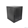 ЦМО Шкаф телекоммуникационный настенный разборный 12U (600 x 650) съемные стенки, дверь стекло, цвет черный (ШРН-М-12.650-9005)
