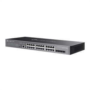 Коммутатор TP-Link SG5428X, Omada 24-Port Gigabit Stackable Lite L3 Managed Switch with 4? 10G Slots