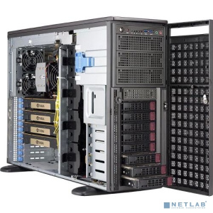Supermicro SYS-540A-TR Tower, LGA-4189, TDP 270W, Intel C621A, 16xDDR4, 8x3.5 Hot-swap, 7xPCI-E 4.0 x16, 1x1GbE, 1xRJ45 10GBase-T, 1xRJ45 IPMI, 4xUSB Supermicro SYS-540A-TR Tower, LGA-4189, TDP 270W, Intel C621A, 16xDDR4, 8x3.5 Hot-swap, 7xPCI-E 4.0 x16, 1x1GbE, 1xRJ45 10GBase-T, 1xRJ45 IPMI, 4xUSB