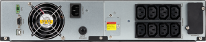 Источник бесперебойного питания SMARTWATT ИБП Онлайн, мощность 1000/1000 ВА/Вт, стоечный/напольный, LCD дисплей, управляемые розетки, IEC13 - 8 шт., в