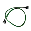 Кабель DiliVing DLSL38-2006 Cable, U.2 Enabler, HDmSAS x8 (2x SFF8643) -to- 2x Slimline x4 (2x SFF8654), 1m, Used with systems that use the Slimline