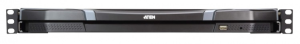 КВМ консоль ATEN 1U Ultra Short Depth 18.5” Short Depth USB HDMI Single Rail LCD Console (1920 x 1080)