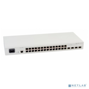 ELTEX MES2428T Коммутатор уровня L2, 24 порта 10/100/1000 Base-TX, 4 порта 10/100/1000Base-T/1000Base-FX Combo, консольный порт RS-232 (RJ-45)