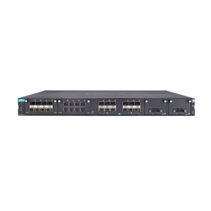 Модульный управляемый коммутатор L3 с 12 портами 10GbE SFP+, 2 слотами для интерфейсных модулей расширения, 2 слотами для модулей питания, с расширенн