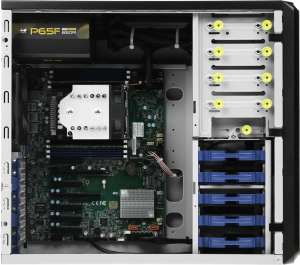 Сервер IRU Rock W9105P 1x5222 2x16Gb 1x500Gb M.2 SSD С621 AST2500 1x650W w/o OS (2138524)