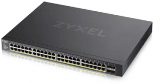Коммутатор ZYXEL NebulaFlex XGS1930-52HP-EU0101F 48x1Гбит/с 4SFP+ 48PoE+ 375W управляемый