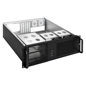 Серверный корпус ExeGate Pro 3U390-08 <RM 19", высота 3U, глубина 390, без БП, USB>