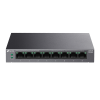 коммутатор TP-Link LS108GP, Настольный коммутатор с 8 гигабитными портами PoE+, 802.3af/at, бюджет PoE — 62 Вт, до 250 метров
