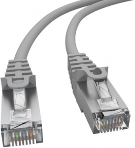 Патч-корд NTSS NTSS-PC-FTP-RJ45-5e-1.0-LSZH-GY NTSS-PC-FTP-RJ45-5E-1.0-LSZH FTP RJ-45 вил.-вилка RJ-45 кат.5E 1м серый LSZH (уп.:1шт) 26AWG