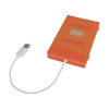Корпус AGESTAR SUBCP1 Внешний 2.5" SATA HDD/SSD SUBCP1 (ORANGE) USB2.0, пластик, оранжевый, безвинтовая конструкция (10611)
