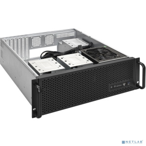 Exegate EX293923RUS Серверный корпус ExeGate Pro 3U450-09 <RM 19", высота 3U, глубина 450, БП 500ADS, USB> Exegate EX293923RUS Серверный корпус ExeGate Pro 3U450-09 <RM 19", высота 3U, глубина 450, БП 500ADS, USB>