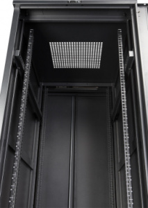 Шкаф серверный Lanmaster (TWT-CBB-22U-6X8-G1) напольный 22U 600x800мм пер.дв.стекл задн.дв.двуст. 2 бок.пан. 800кг черный IP20 Шкаф серверный Lanmaster (TWT-CBB-22U-6X8-G1) напольный 22U 600x800мм пер.дв.стекл задн.дв.двуст. 2 бок.пан. 800кг черный IP20