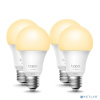 TP-Link Tapo L510E(4-pack) Умная диммируемая Wi-Fi лампа, 4 шт.