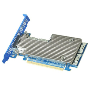 HBA-адаптер HighPoint Rocket 1528D, PCIe 4.0 x16, Ports: 4x SlimlineSAS (SFF-8654), LP